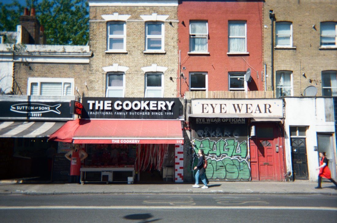 The Cookery butcher shop front